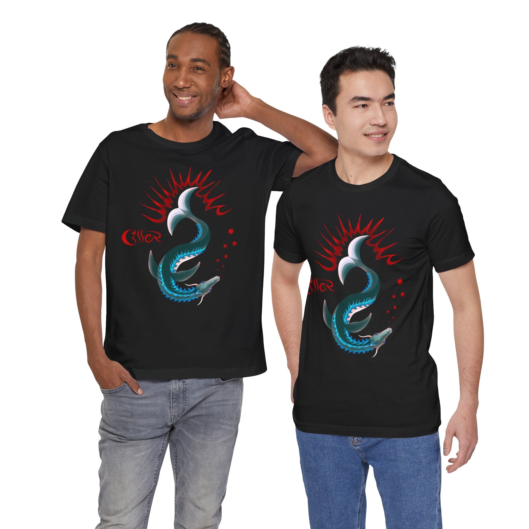 Merdragon Splash Graphic T-Shirt
