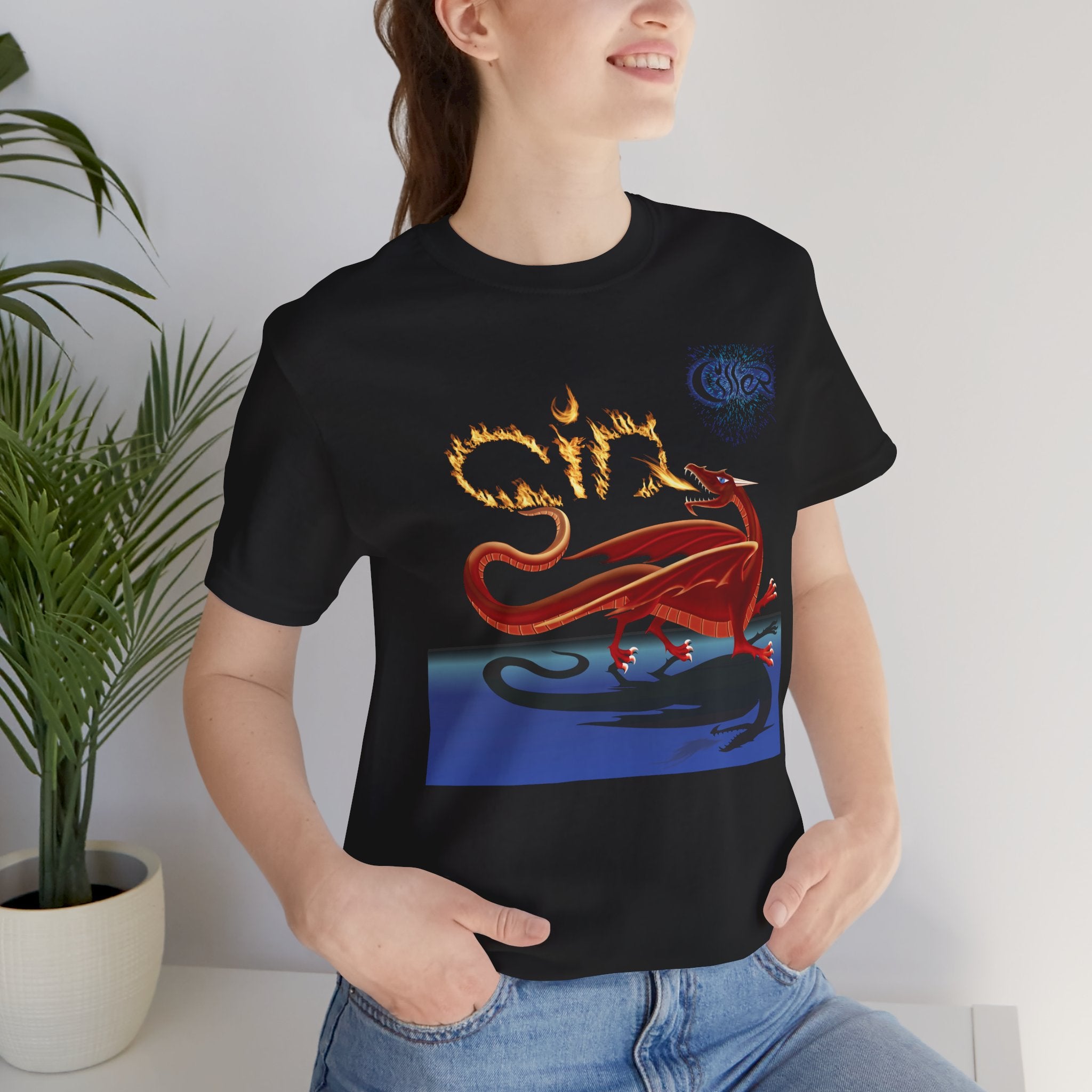 Sin Red Dragon T‑Shirt