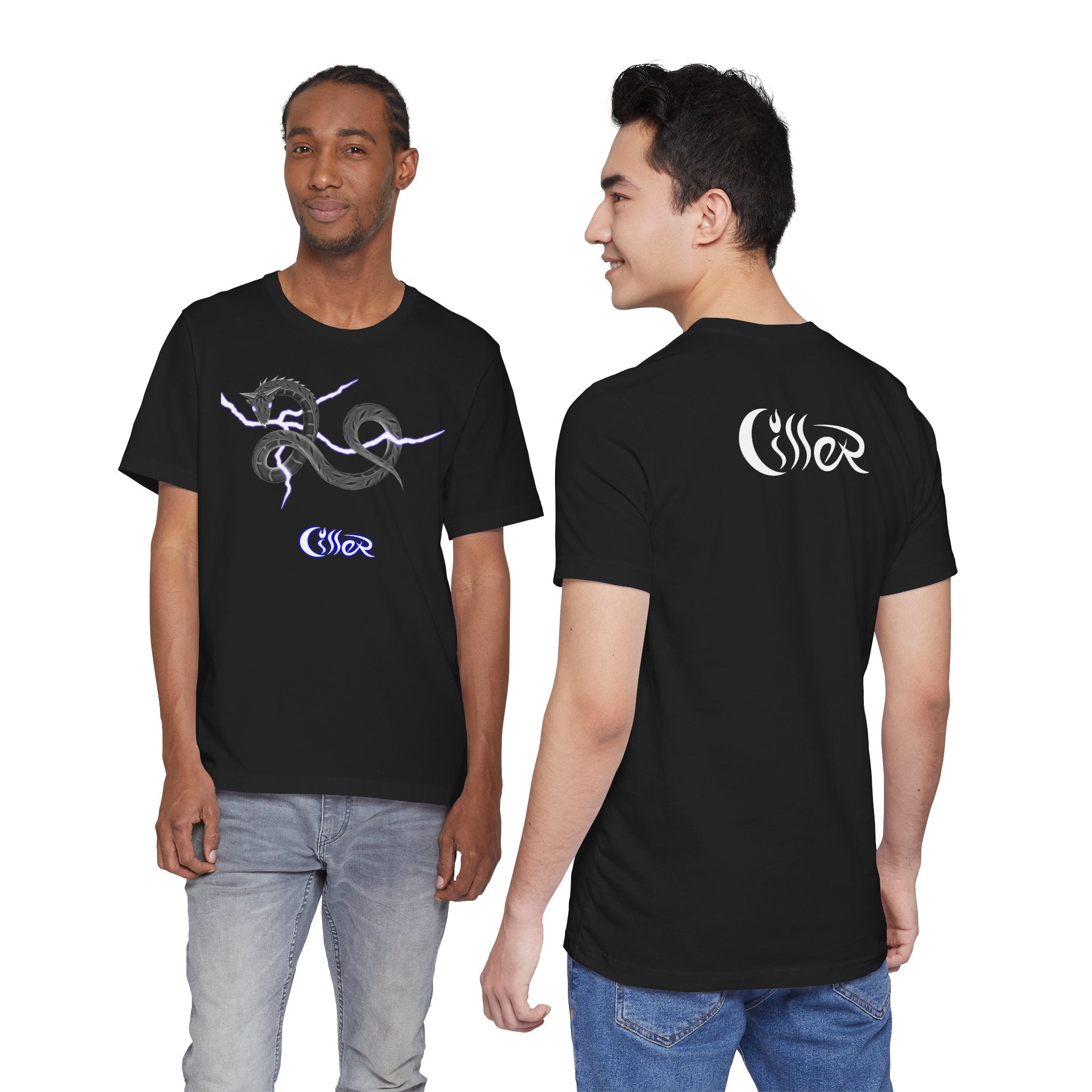 Dragon Lightning Graphic T-shirt