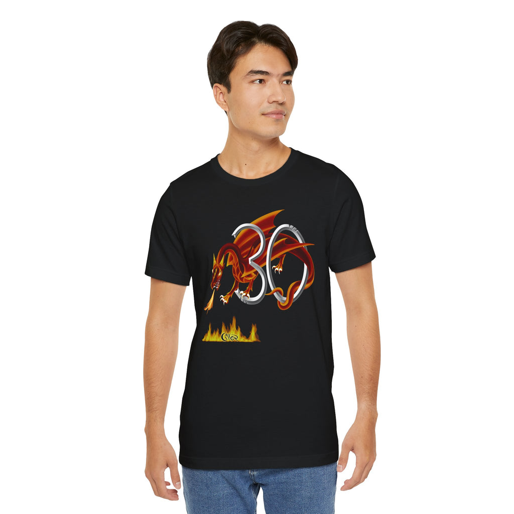 Fire Dragon 30 Graphic T‑Shirt