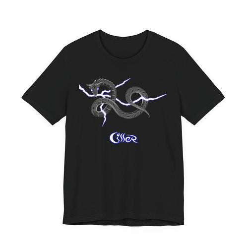 Dragon Lightning Graphic T-shirt