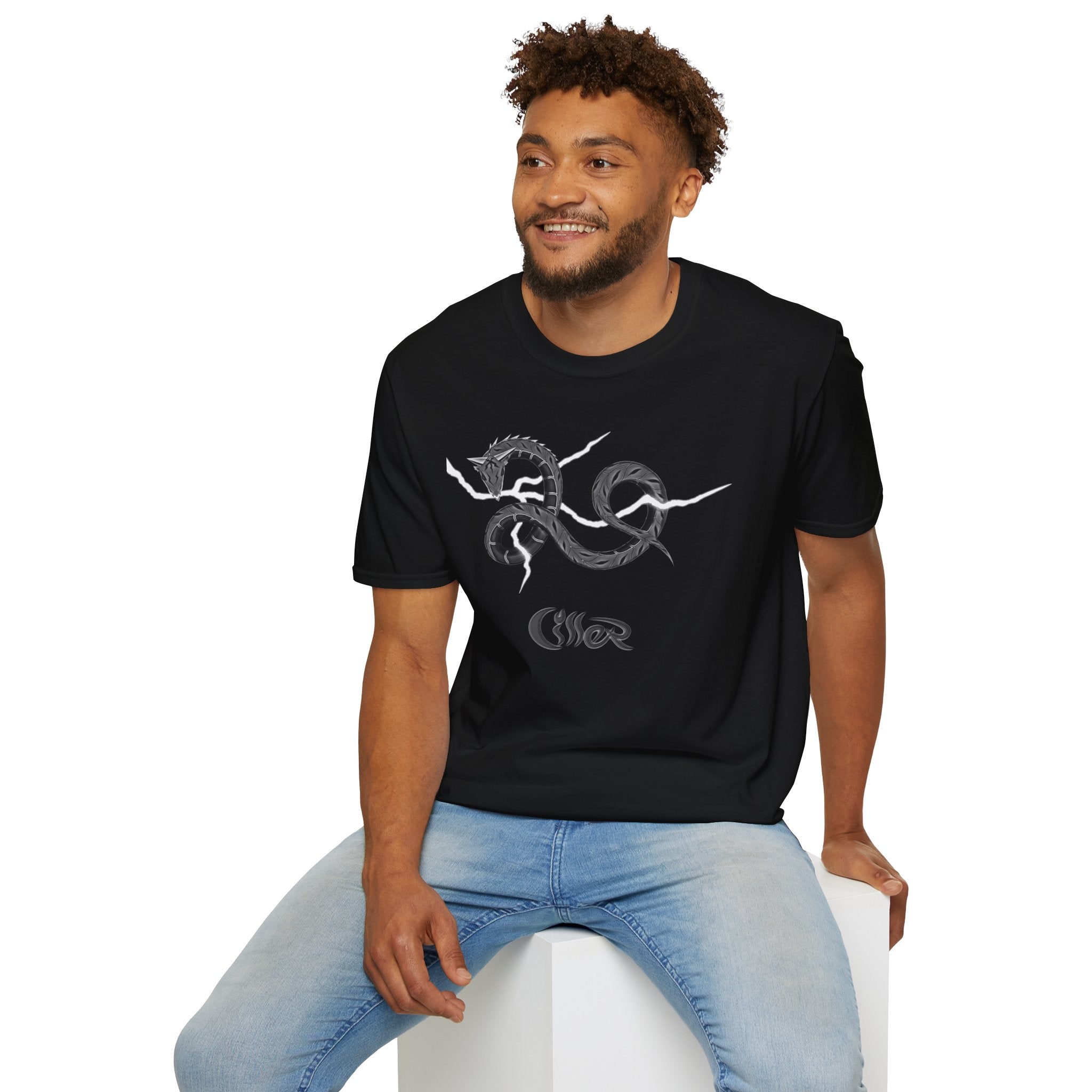 Dragon Serpent Graphic T-shirt