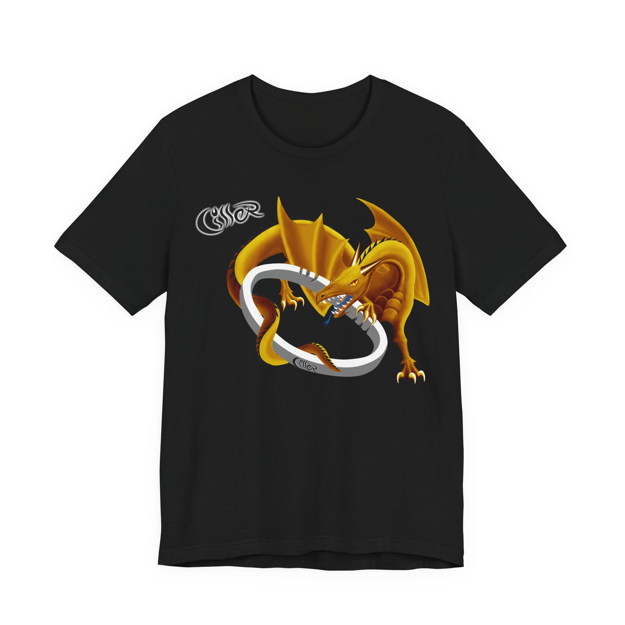 Golden Dragon Graphic T-Shirt