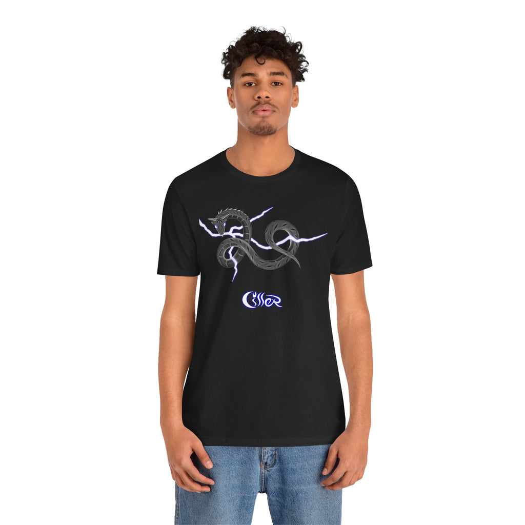 Dragon Lightning Graphic T-shirt